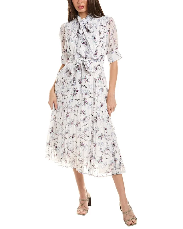 Sale Alert – Get Ready to Shop!Gracia Scarf Neck Midi Dress