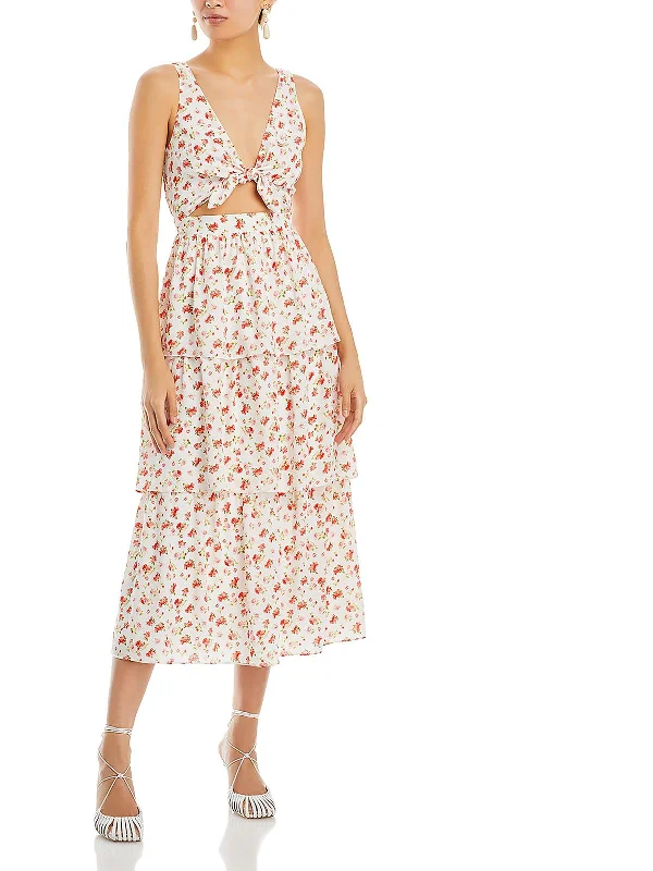 Price Drop Alert!Jaci Womens Chiffon Long Midi Dress