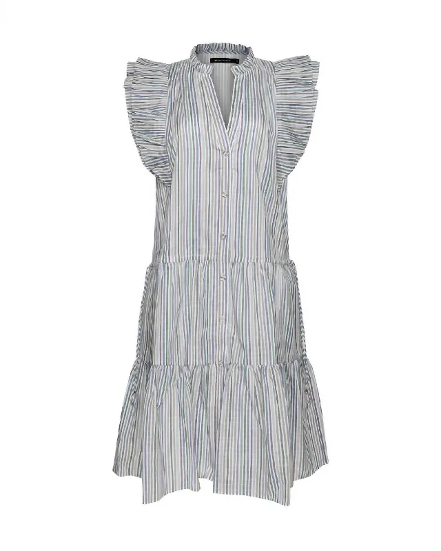 Limited-Time Price Drop!Louisa Mini Dress In Stripe
