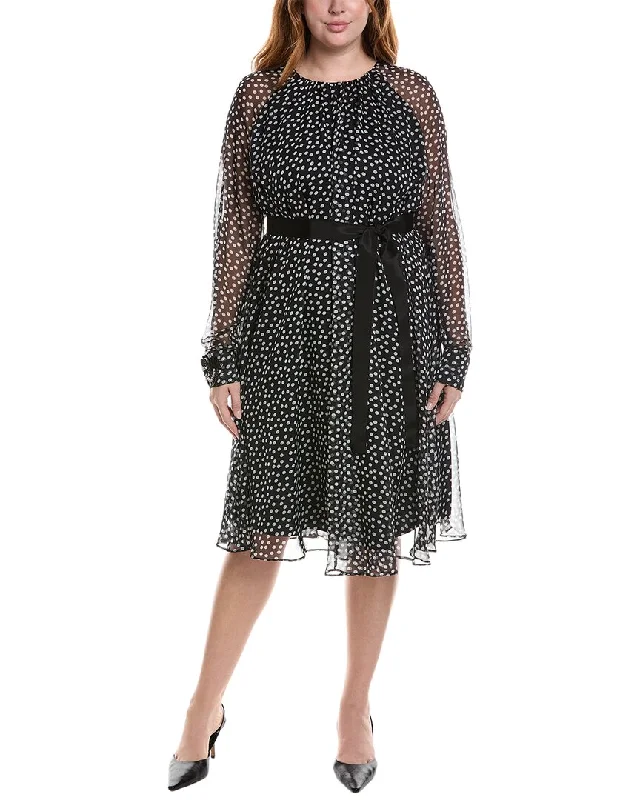 Buy More, Pay Less!Marina Rinaldi Plus Doc Midi Dress