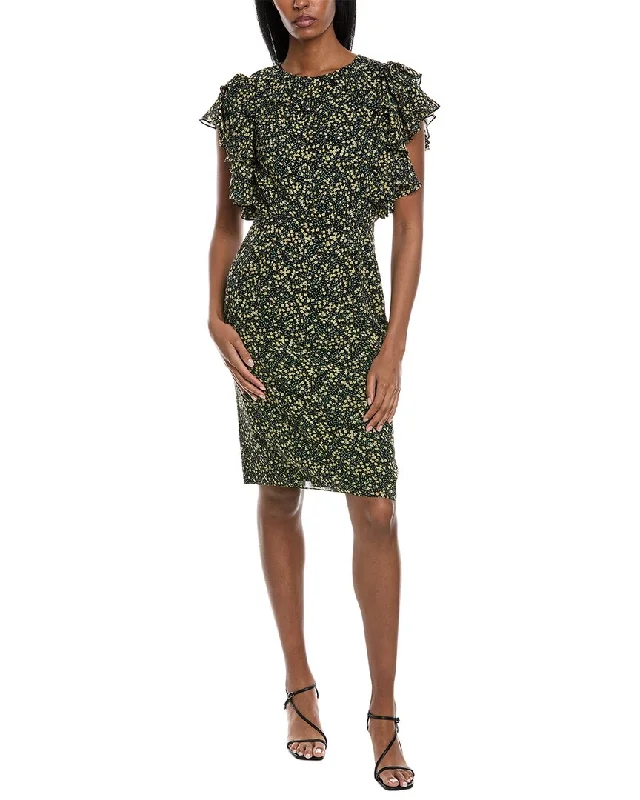Exclusive Deals Just for You!Mikael Aghal Ruffle Mini Dress