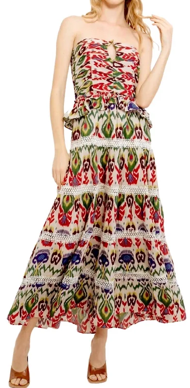 Shop Smart, Save Big!Naira Midi Dress In Multi