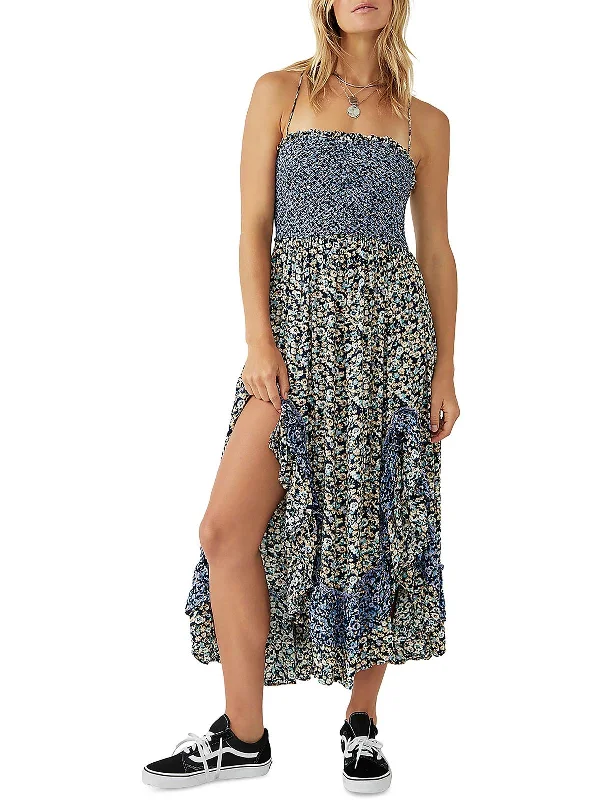 Act Fast – Limited Time Savings!One I Love Womens Asymmetric Hem Long Midi Dress