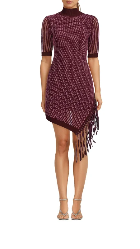 Steals and Deals Await!Orla Mini Dress In Mulberry