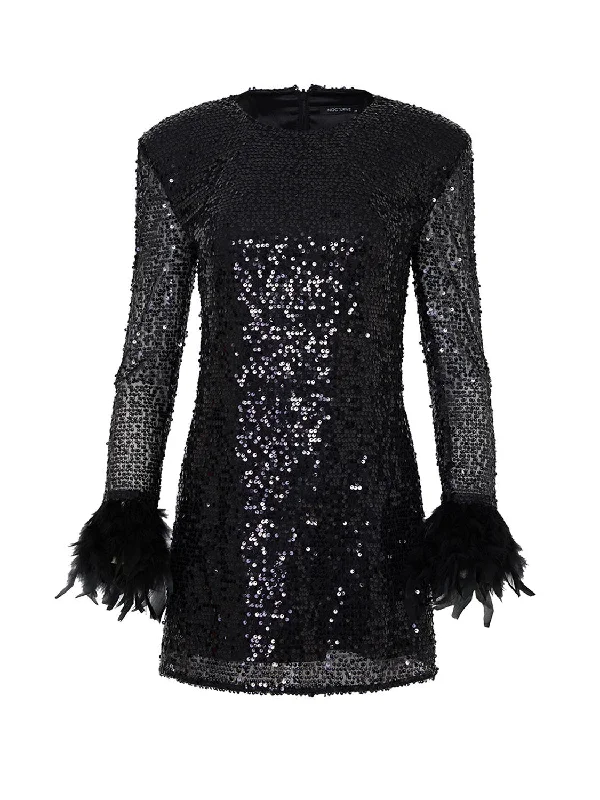 Enjoy Huge Discounts Now!Sequined Mini Dress