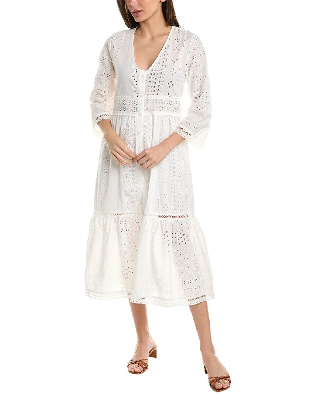 Don't Miss Out!SERENETTE 3/4-Sleeve Midi Dress