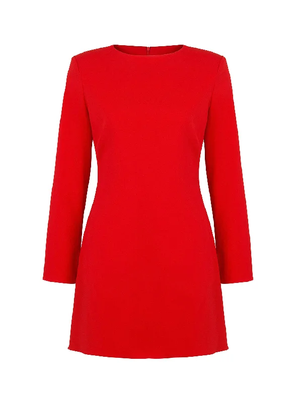 Get More, Spend Less – Shop Now!Shoulder Pad Mini Dress
