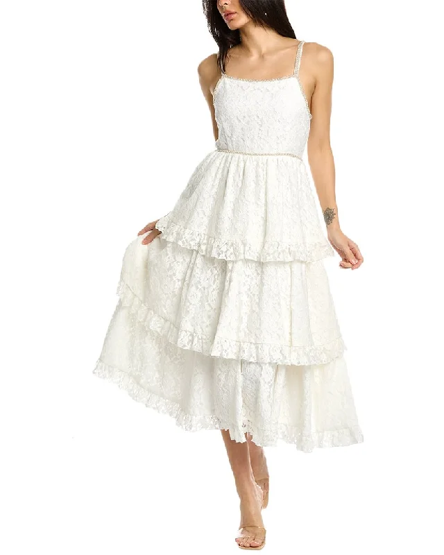 Your Chance to Save is Now!SISTER JANE Sofia Lace Midi Dress