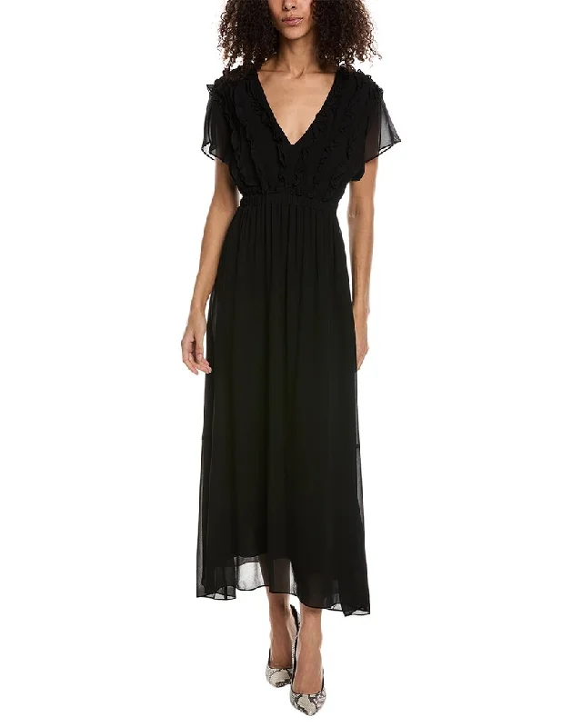 Don’t Wait – Shop Today!The Kooples Ruffle Midi Dress