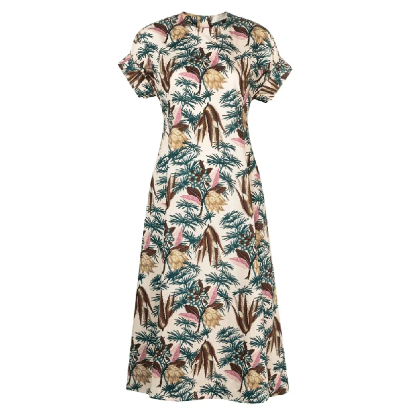 Stock Up and Save!Ulla Johnson Women Devon Fit & Flare Cotton Midi Dress Wildflower