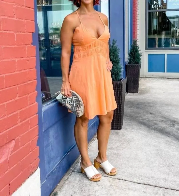 Everything Must Go!Vallah Sherbet Mini Dress In Orange