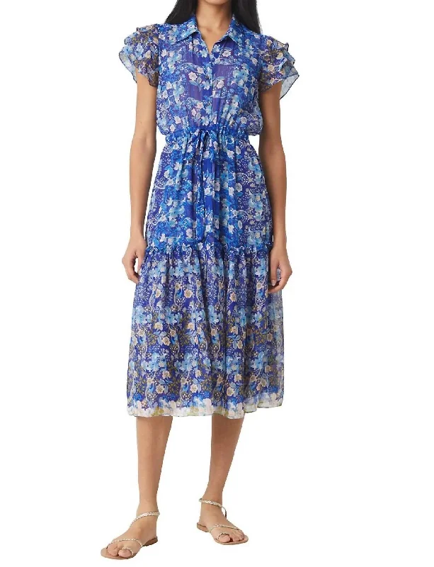 Today’s Deals, Tomorrow’s Regrets!Viola Midi Dress In Blue