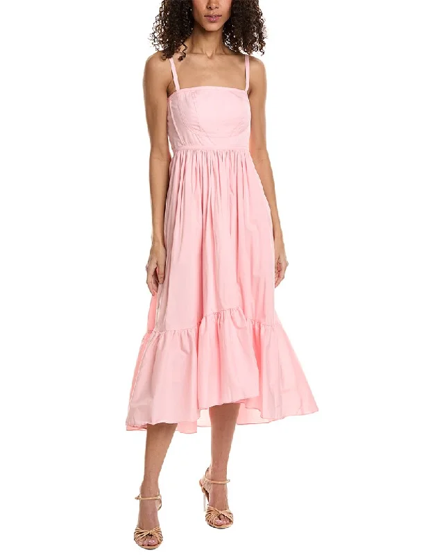 Score Huge Discounts Today!Cinq à Sept Elsie Midi Dress