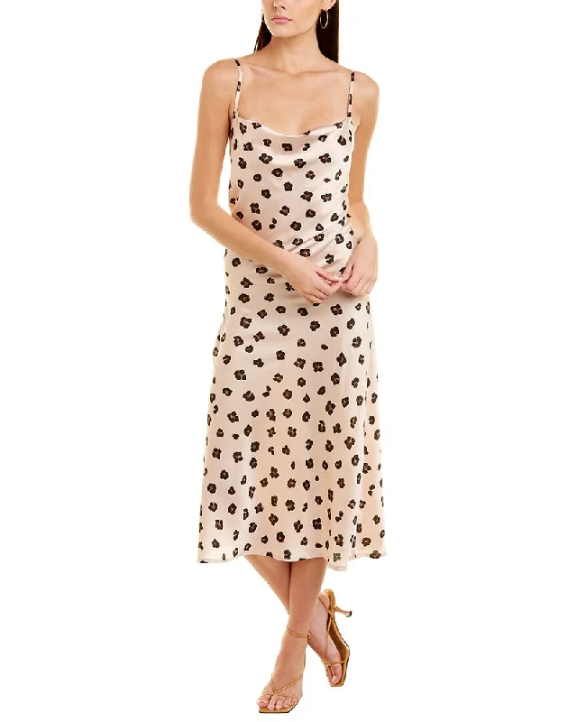 Price Drop Alert!Dress Forum Leo Cowl Neck Midi Dress