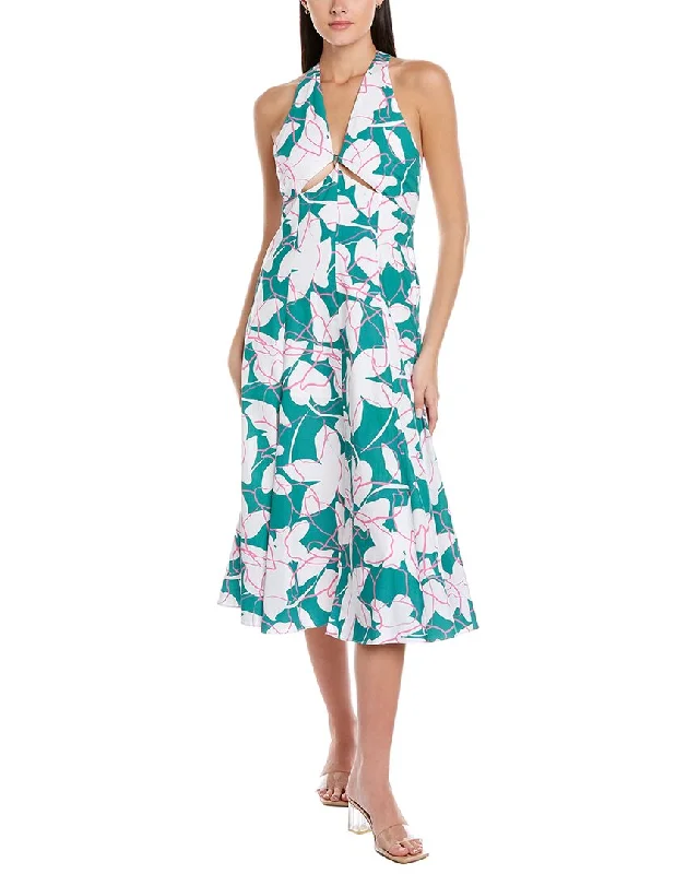 Enjoy Huge Discounts Now!Garrie B Halter Midi Dress