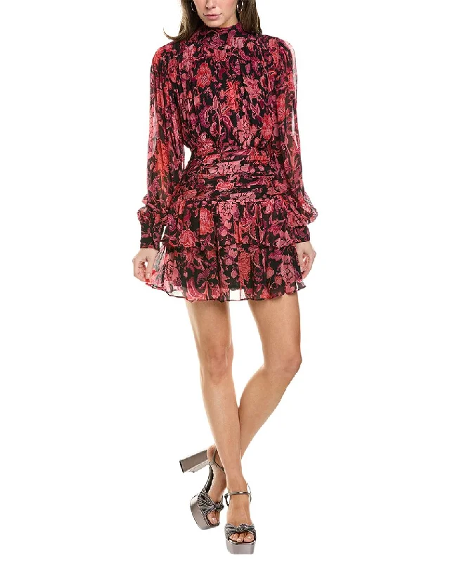 More Discounts, More Joy!Hemant & Nandita Ruched Mini Dress