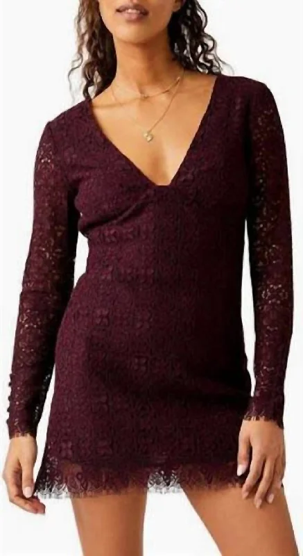 Shop More, Spend Less!Honey Honey Mini Dress In Potent Purple
