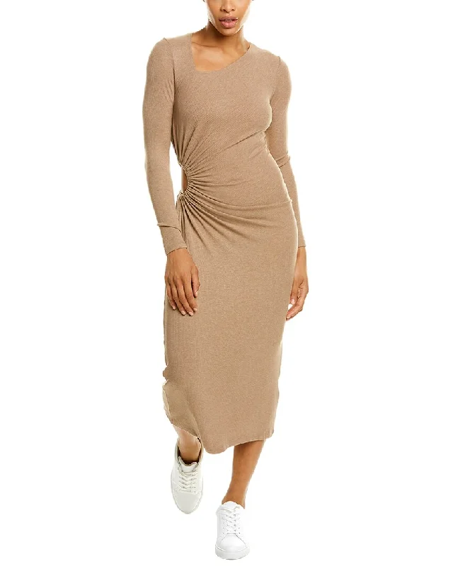 Score Huge Discounts Today!LNA Ami Rib Midi Dress
