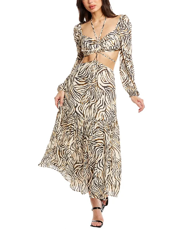 Crazy Discounts Inside!Nicholas Dora Cutout Midi Dress