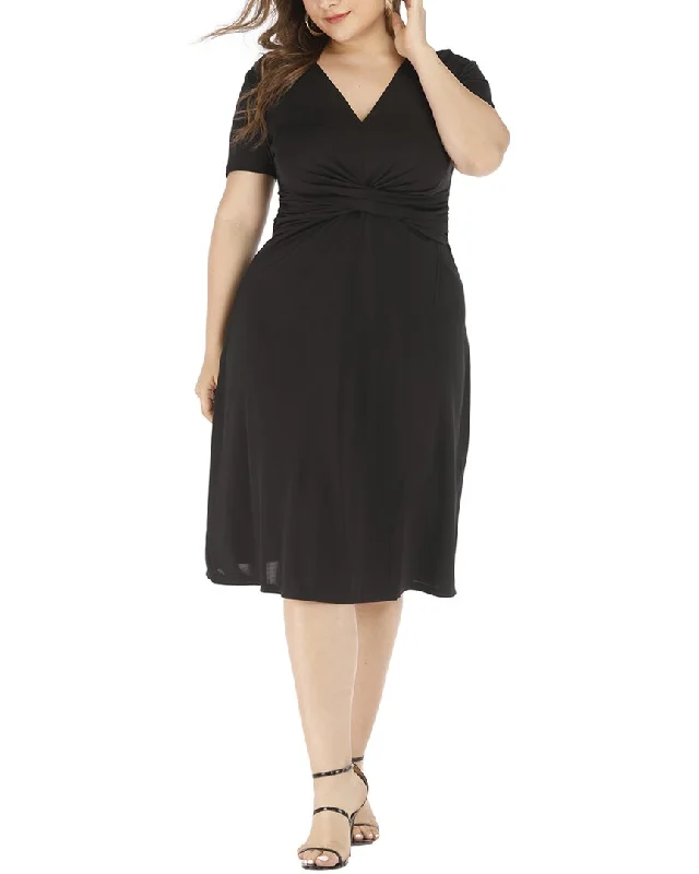 Shop Before It’s Gone!Nino Balcutti Plus Midi Dress