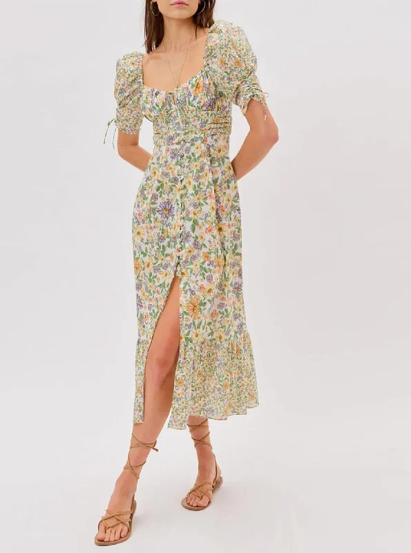 Best Offers of the Month!Riley Midi Dress In Green