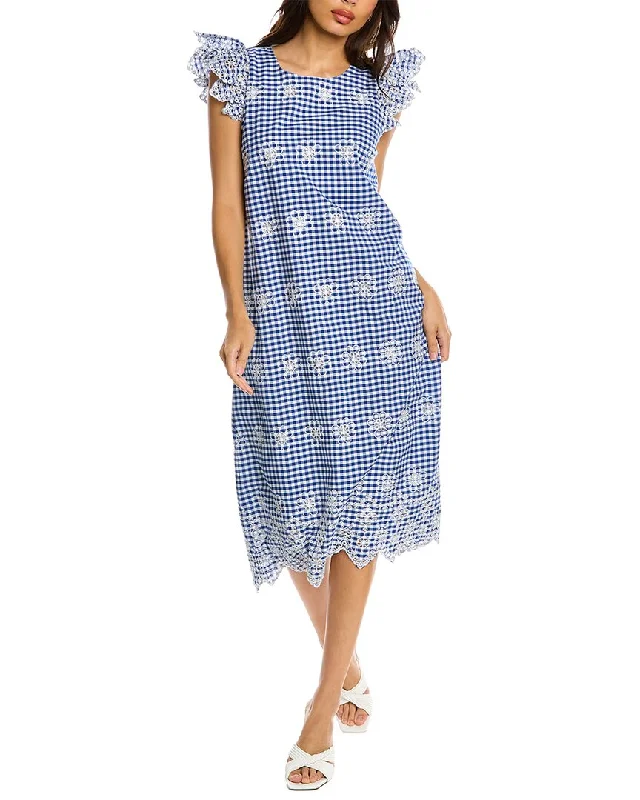 Lowest Prices Guaranteed!Sail to Sable Flutter Sleeve Midi Dress