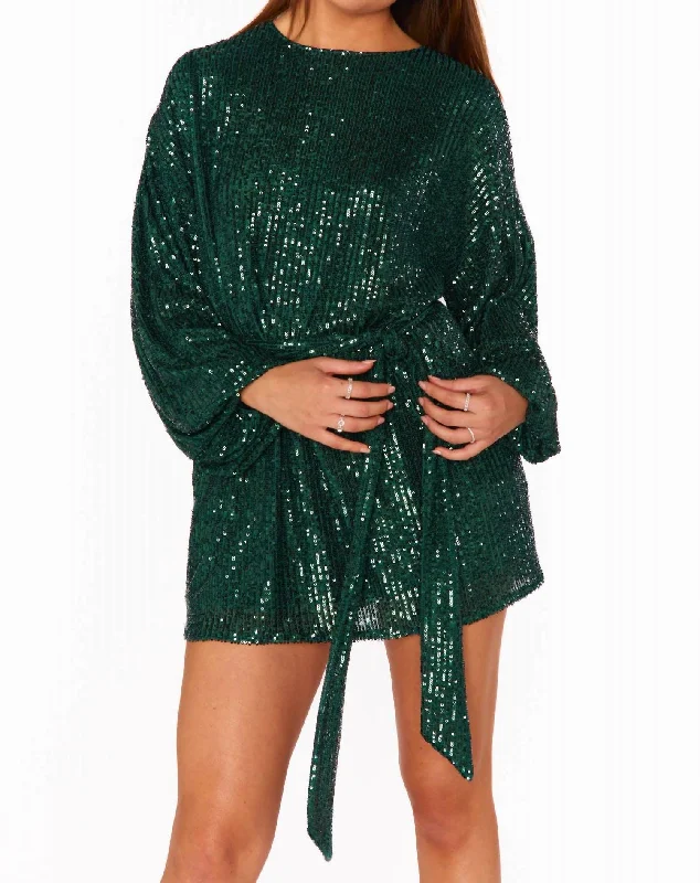 Find the Best Deals Here!Sure Thing Mini Dress In Green
