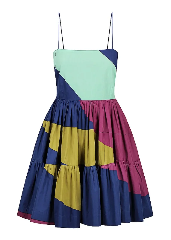 Time to Save Big!Tiered Mini Dress In Reflections