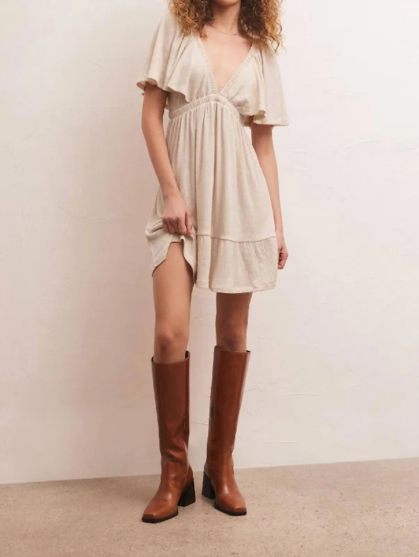 Your Favorite Sale is Back!Winona Knit Mini Dress In Cream