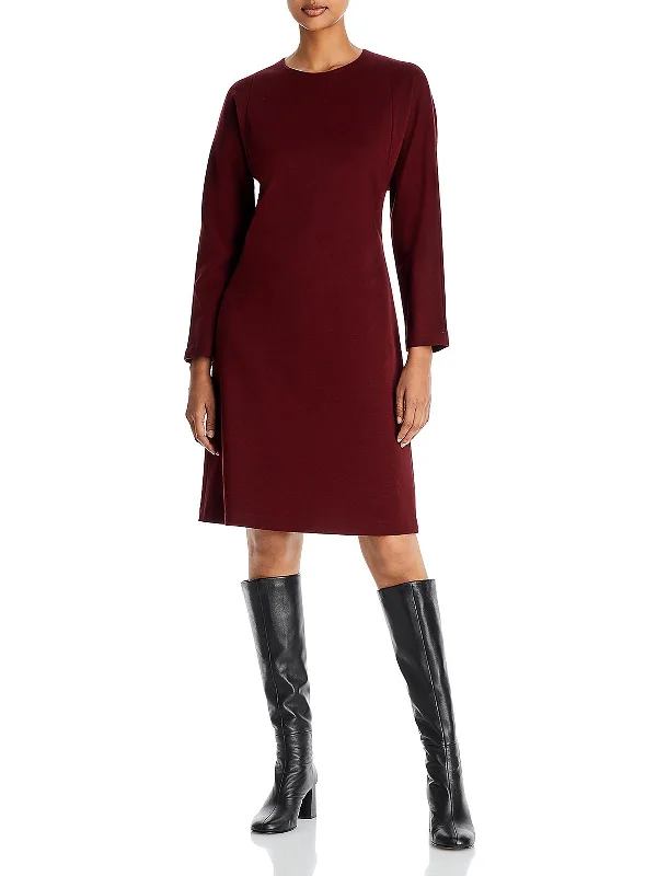 Flash Deals – Act Quickly!Womens Crinkled Knee Length Mini Dress