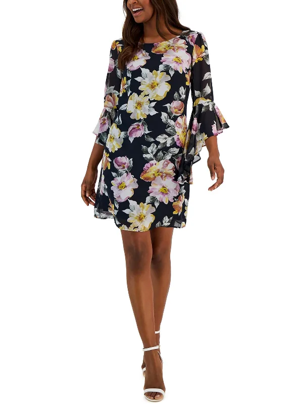 Today’s Deals, Tomorrow’s Regrets!Womens Ruffled Floral Mini Dress