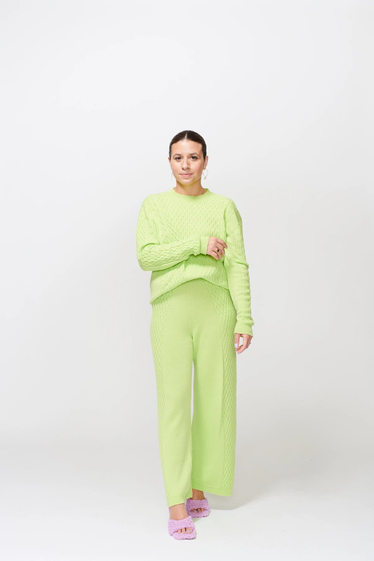 Your Exclusive Offer Awaits!McIntyre Bella Sweater in Sharp Green