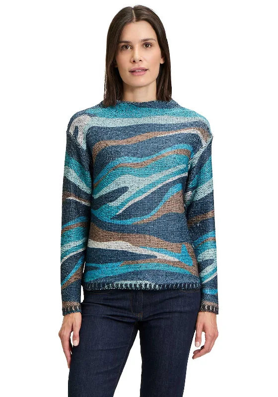 Don't Miss Out!Betty Barclay Chunky Knit Jumper, Blue