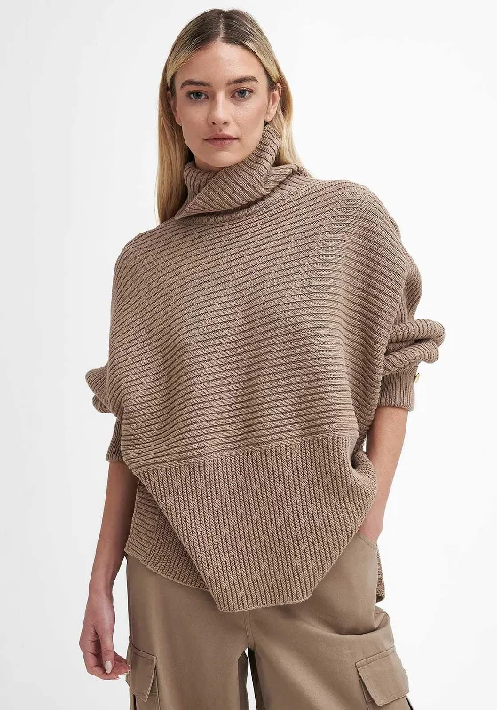 Get More, Spend Less – Shop Now!Barbour Roberta Chunky Ribbed Jumper, Brown
