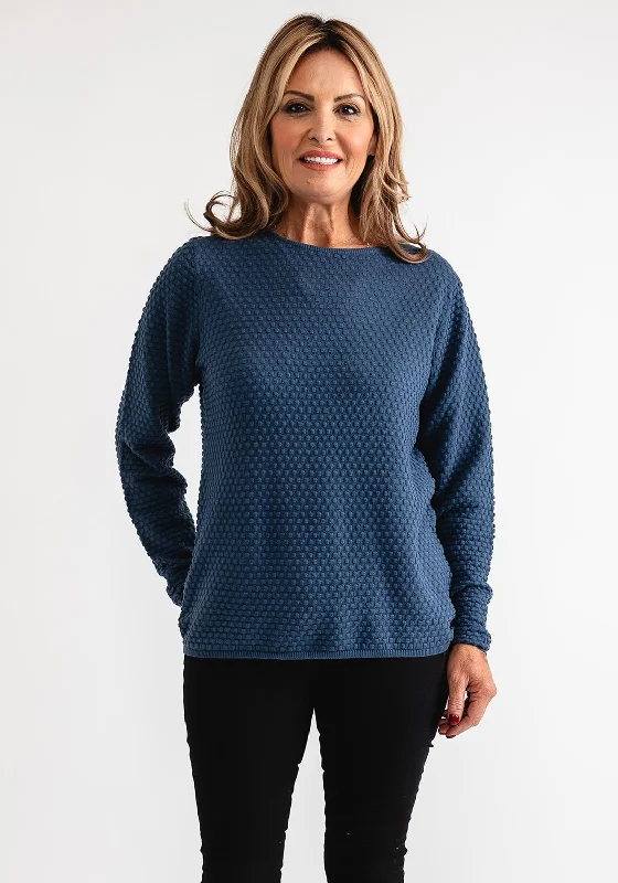 Price Drops You’ll Love!Freequent Dodo Textured Sweater, Blue