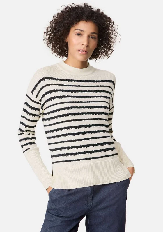 Get More, Spend Less – Shop Now!Gerry Weber Striped Jumper, Beige and Black