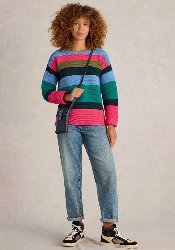 Lowest Prices Guaranteed!White Stuff Jana Striped Jumper, Blue