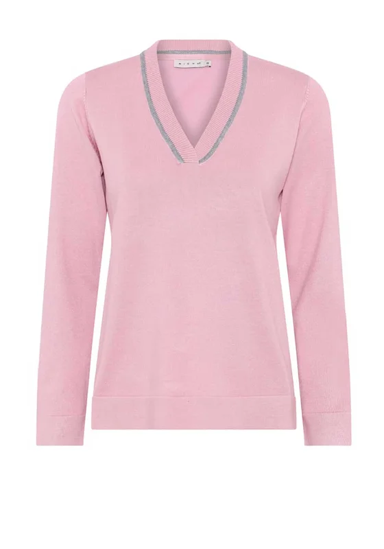 Your Favorite Items on Sale Now!Micha V Neck Sweater, Baby Pink