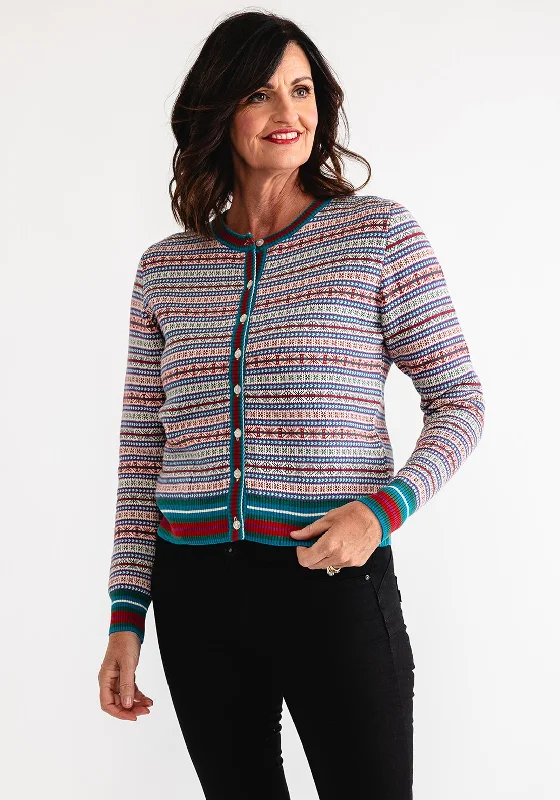 Shop Early, Save Big!Pretty Vacant Divine Fairisle Cardigan, Multicoloured