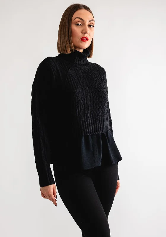Today’s Deals, Tomorrow’s Regrets!Tiffosi Astrid Polo Neck Knit Jumper, Black