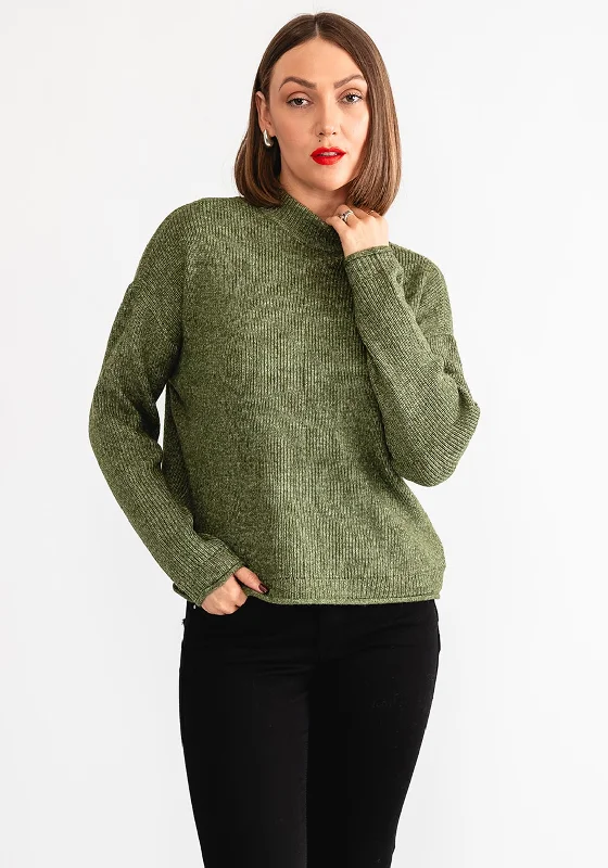Save More with Every Purchase!Vero Moda Elif Space Knit Jumper, Green