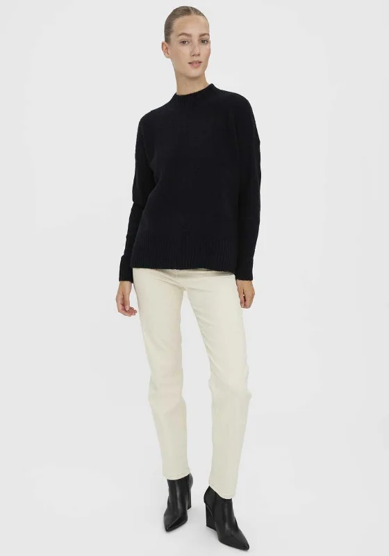 Sale Alert – Get Ready to Shop!Vero Moda Lefile Oversized Boxy Jumper, Black