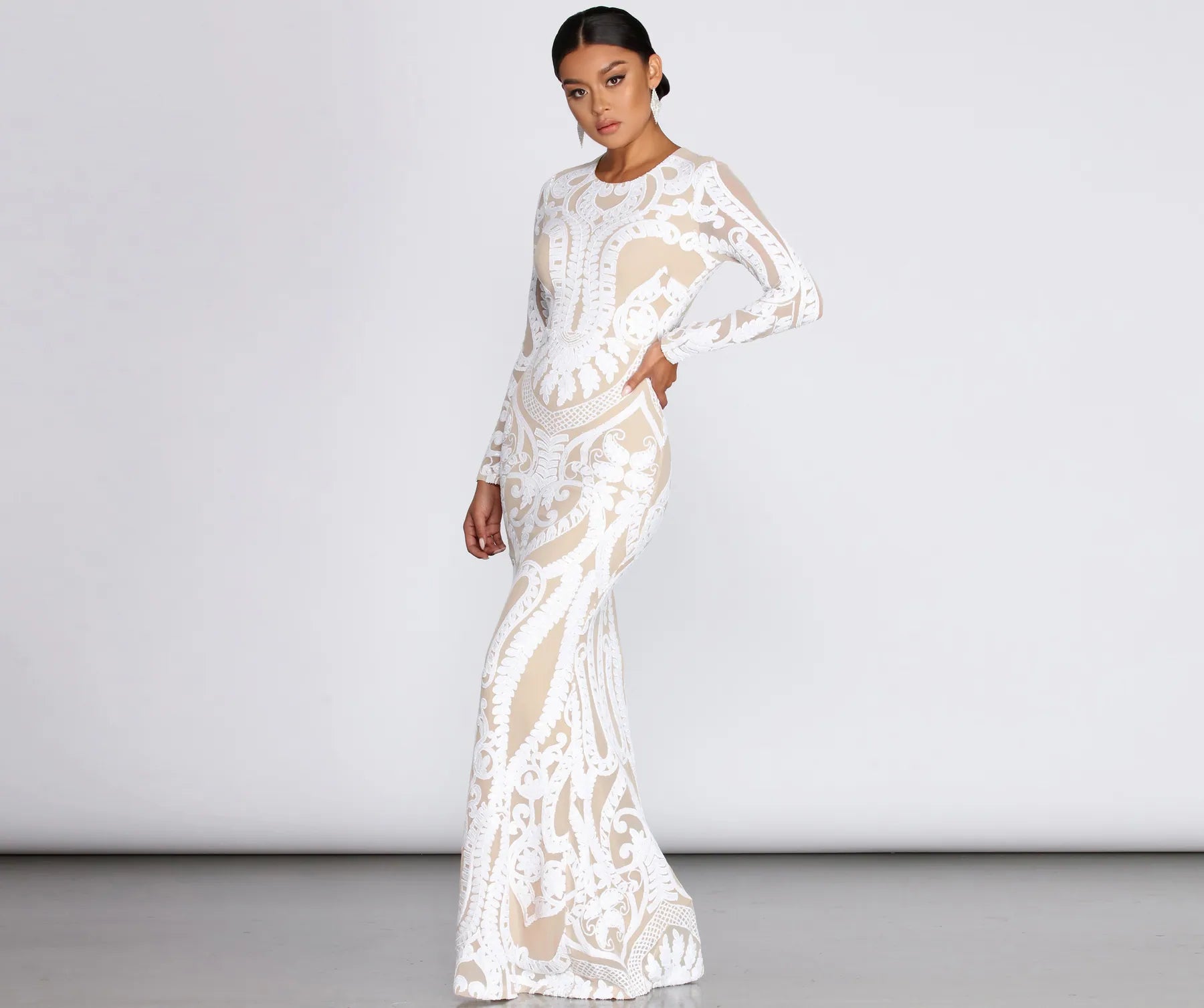 Snag the Best Prices Now!Aella Formal Sequin Long Dress