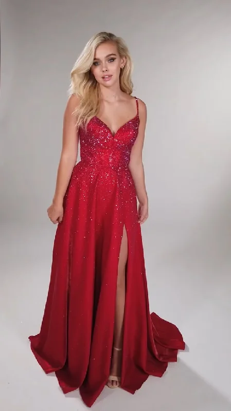 Everything Must Go!Ellie Wilde Jersey A-Line Prom Dress EW121001