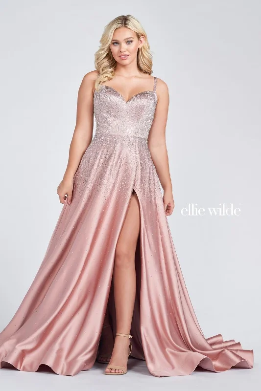 Exclusive Offers You’ll Love!Ellie Wilde A-Line Long Prom Dress EW122015