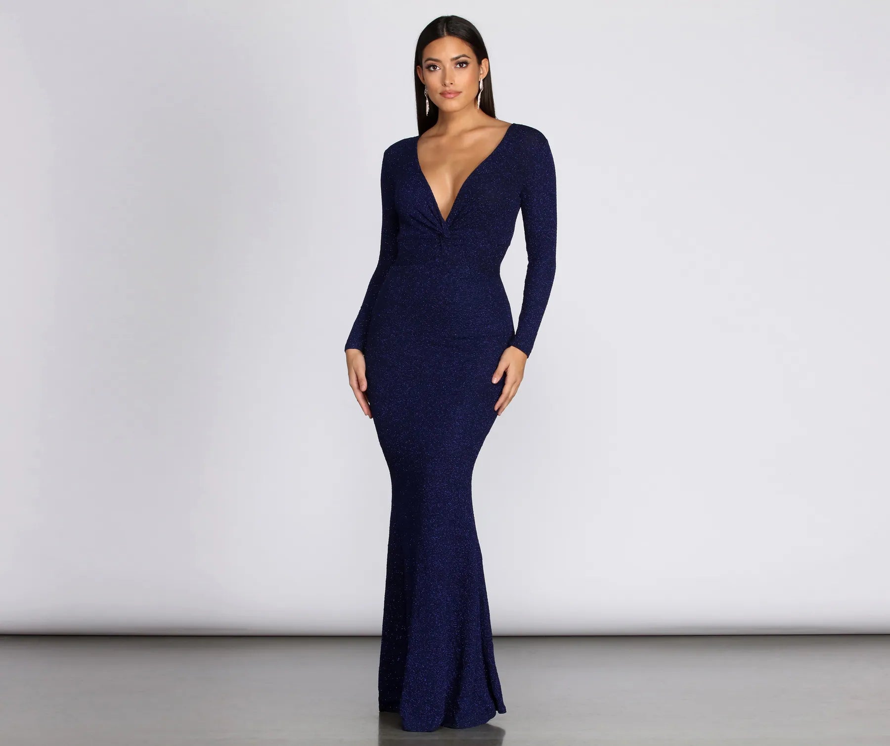 Find Your Perfect Deal Today!Graceann Open Back Glitter Dress