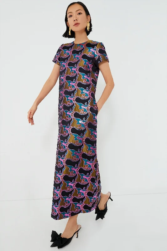 Your Discount is Waiting!Jacquard Spritz Swing Dress