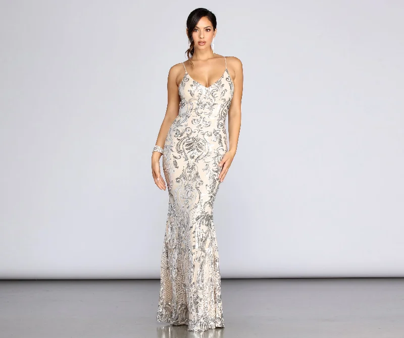 Biggest Sale of the Season!Kennedy Sequin Gown