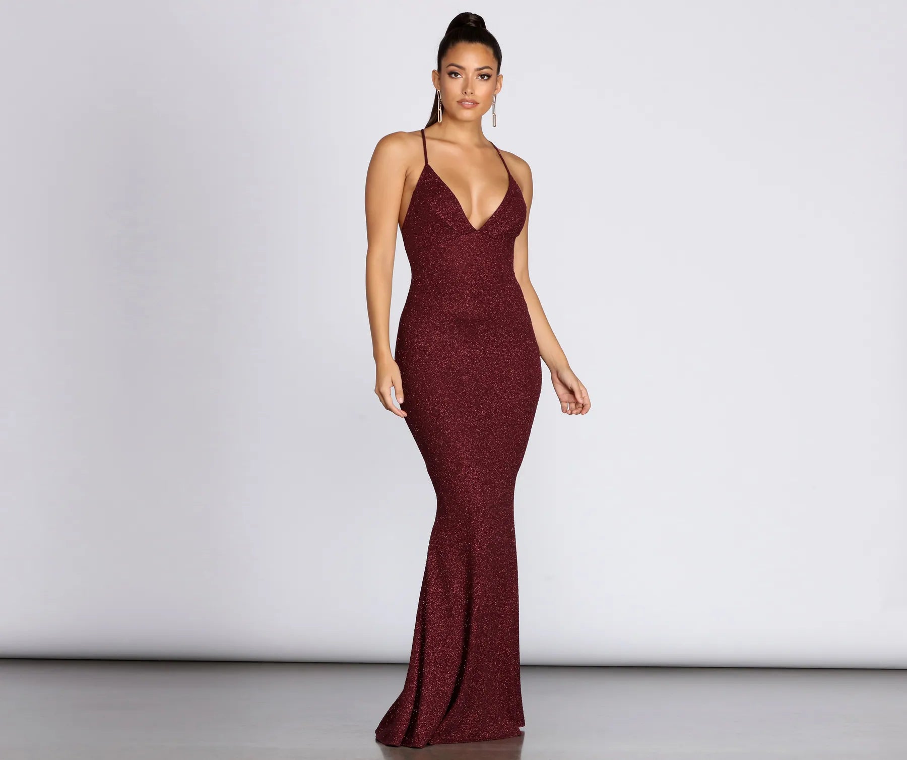 Limited Edition, Limited Price!Khloe Long Glitter Formal Gown