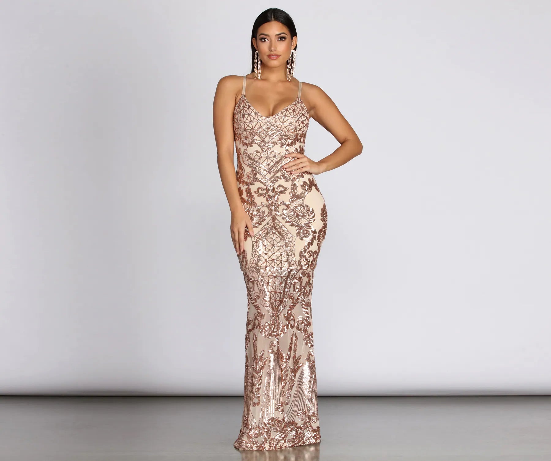Incredible Savings Inside!Laylah Sequin Mermaid Gown